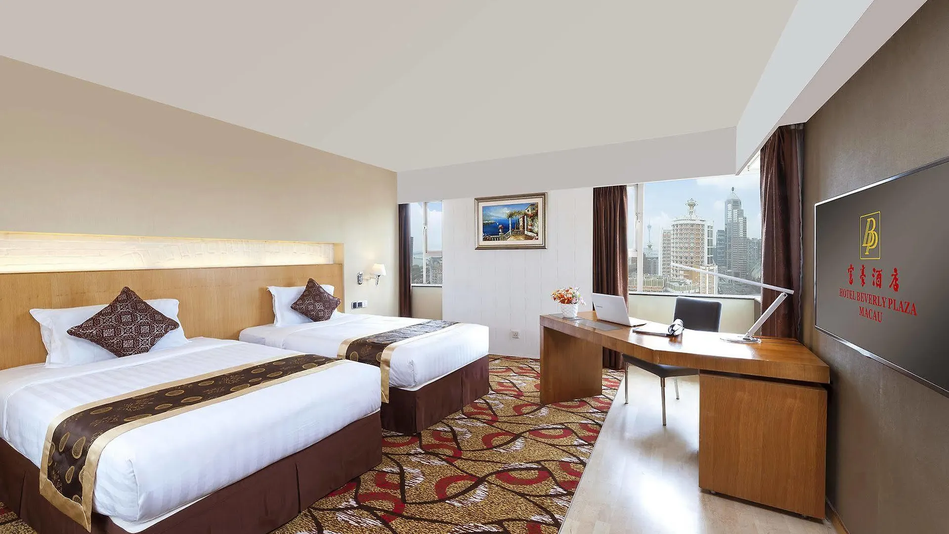 Hotel Beverly Plaza Макао 4*,  Китай
